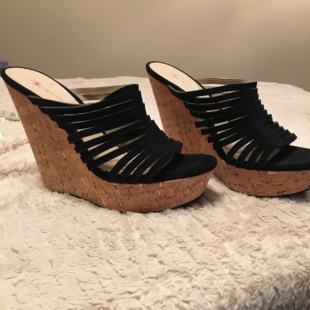 Boston Proper Wedge Heels